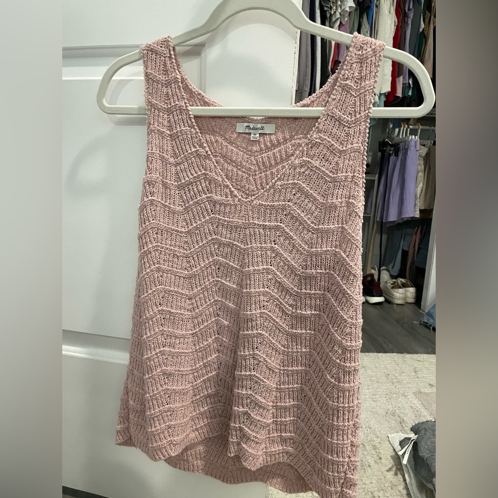 Madewell knit tank top